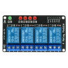 Relaismodul 4 Kanäle - 10A / 250VAC Kontakte - 5V Spule - zdjęcie 3