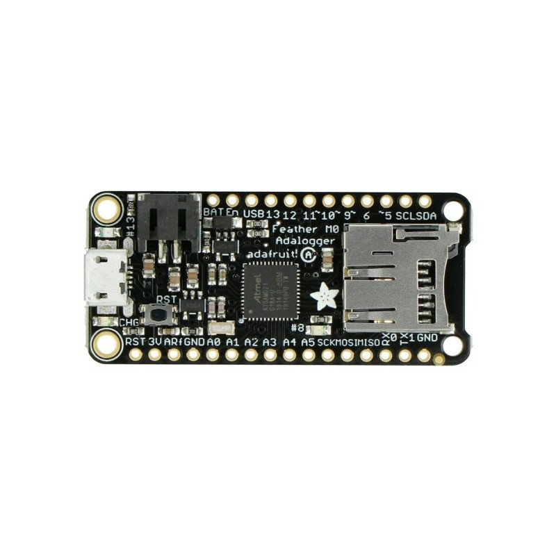Adafruit Feather M0 Adalogger mit einem microSD-Lesegerät - kompatibel mit Arduino