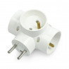 3x Splitter für AC 230V Steckdose - zdjęcie 1