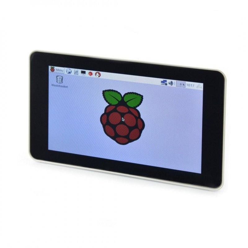 Gehäuse für Raspberry Pi, dedizierter 7-Zoll-Bildschirm und Kamera - Premium Case weiß