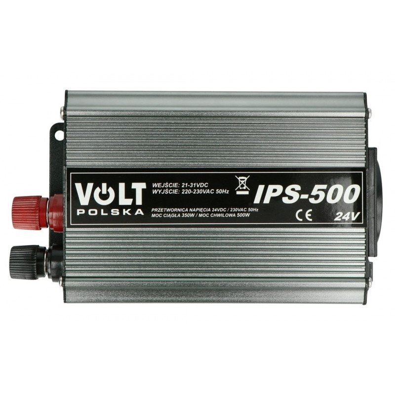 DC / AC-Aufwärtswandler 24VDC / 230VAC 350 / 500W - Sinus - Volt IPS-500