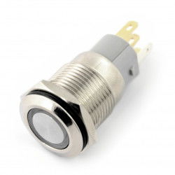 Bistabiler EIN-AUS-Schalter - PBW-16AP - 2A 250V - flach grün rund