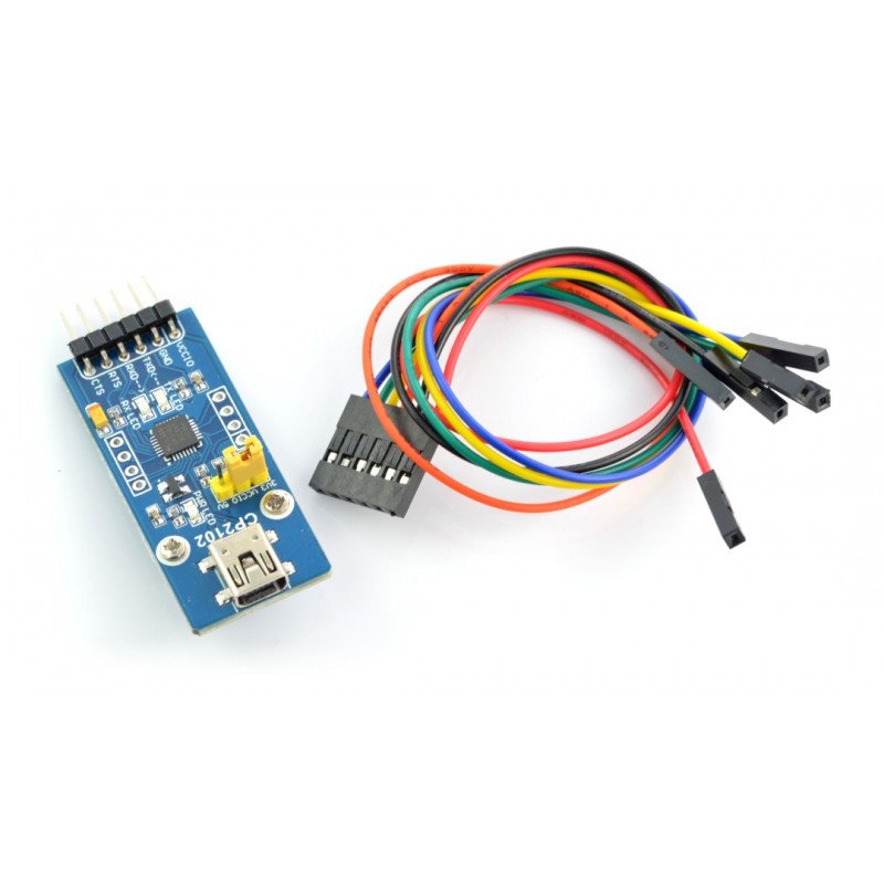 USB-UART-Konverter CP2102 - miniUSB-Buchse