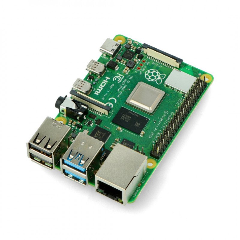 RetroPi Gaming Kit - Bausatz zum Bau einer Spielkonsole mit Raspberry Pi 4B - 4GB