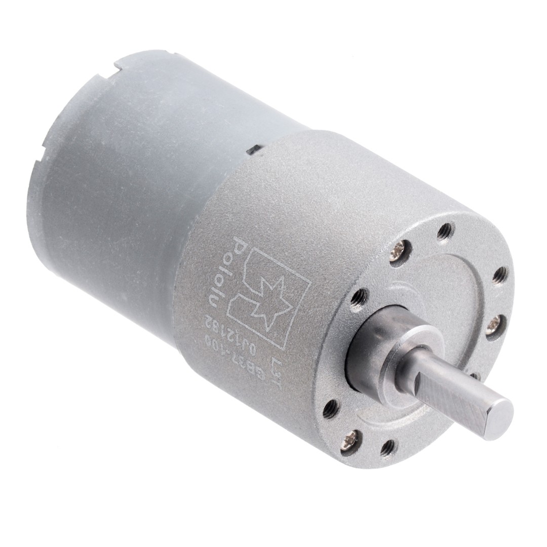 37Dx57L Motor mit 100:1 Getriebe 12V 100RPM - Pololu 4745