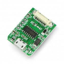 IDC 10-Pin 1,27 mm - MicroUSB-Adapter für den PMS7003-Sensor
