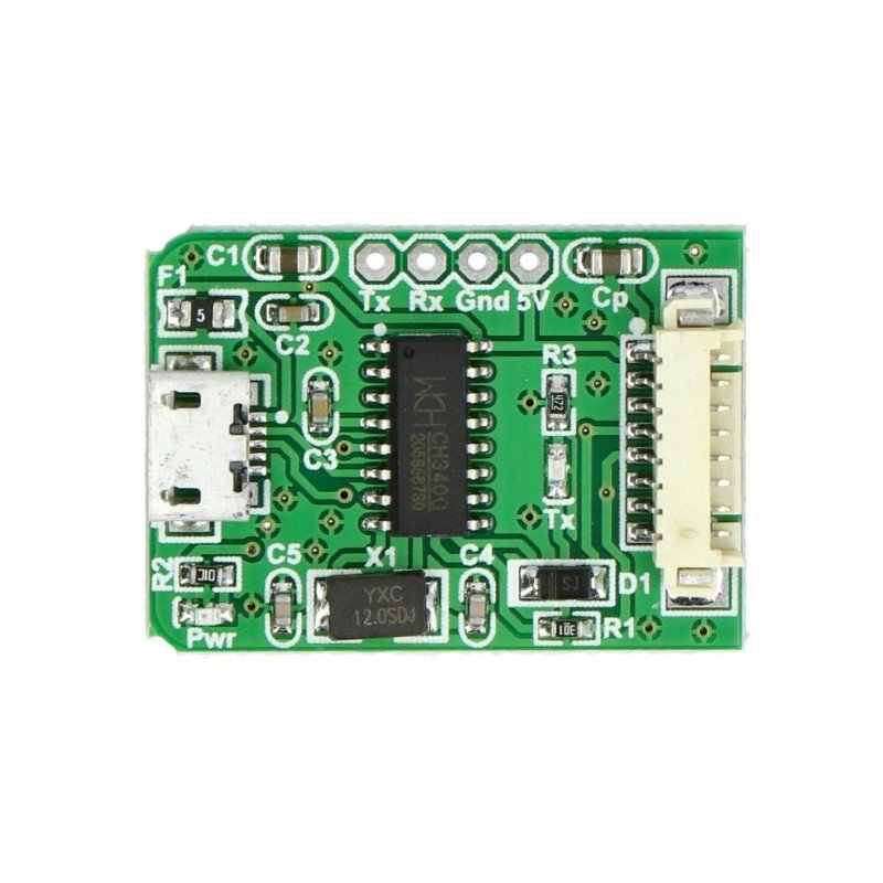 IDC 10-Pin 1,27 mm - MicroUSB-Adapter für den PMS7003-Sensor