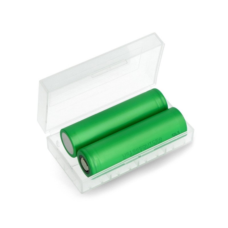 Behälter für 2 18650 Batterien