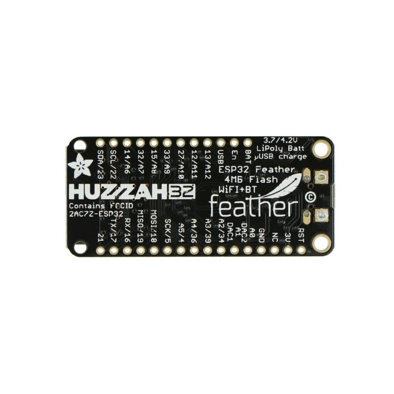 Adafruit Feather Huzzah ESP32 - WiFi-Modul, Bluetooth GPIO