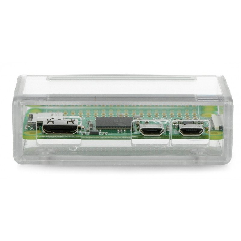 Raspberry Pi Zero Pi Supply Kunststoffgehäuse - transparent