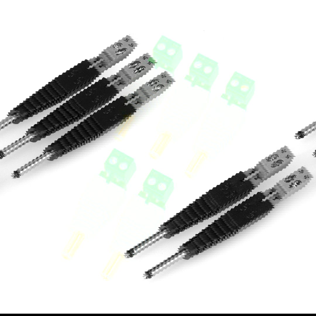 DC 5,5 x 2,5 mm Stecker mit trennbarem Streifen