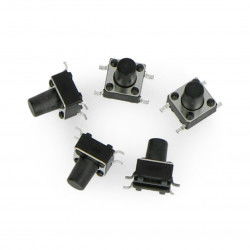 Taktschalter 6x6mm / 8mm SMD - 5St