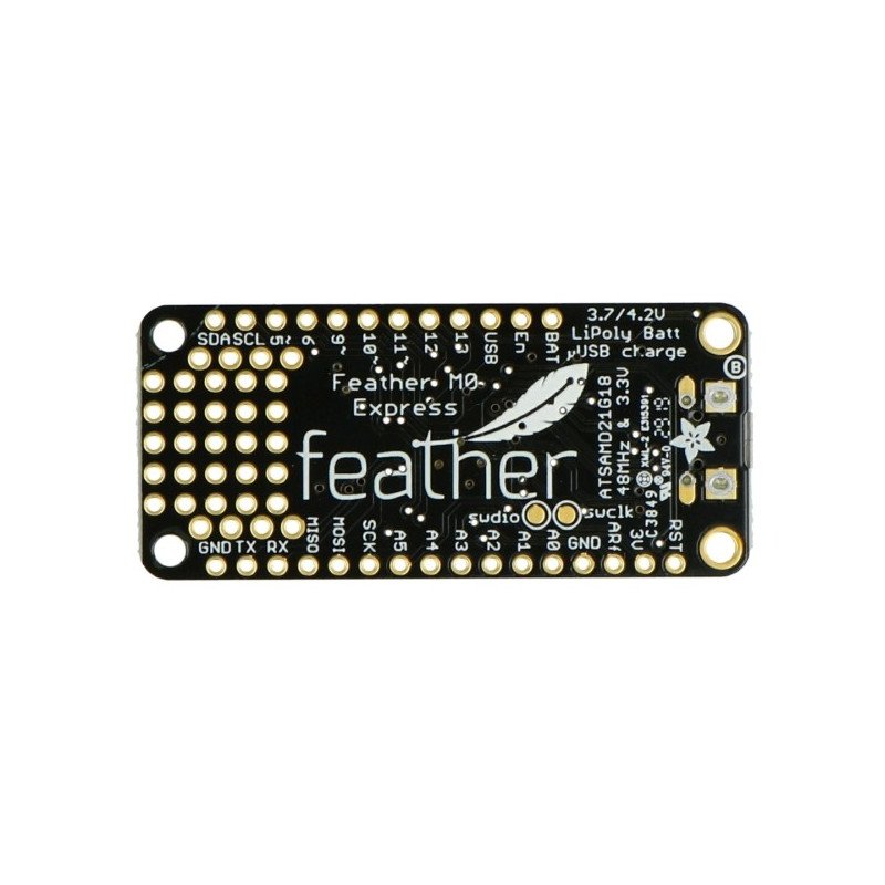 Adafruit Feather M0 Express 32-Bit – CircuitPython- und Arduino-kompatibel