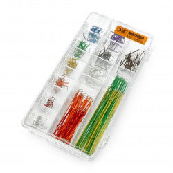 Satz von 350 Drähten für Steckbrett