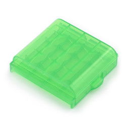 Behälter für 4 AA- oder AAA-Batterien