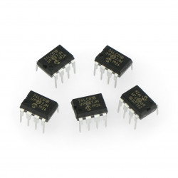 EEPROM Speicher 1kb I2C 24LC01B-I/P - 5 Stk.