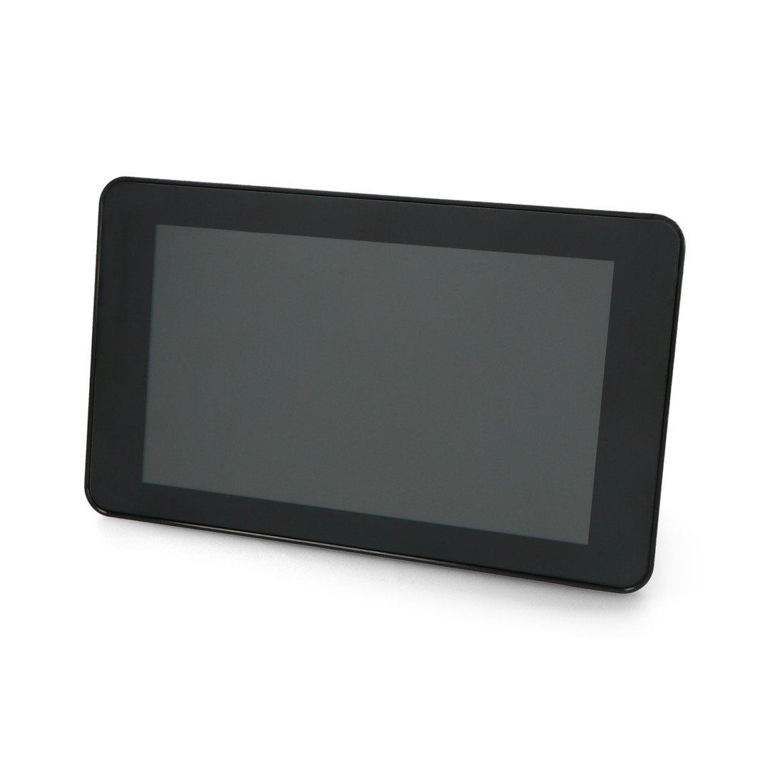 Gehäuse für Raspberry Pi 4 und 7 "Touchscreen - schwarz