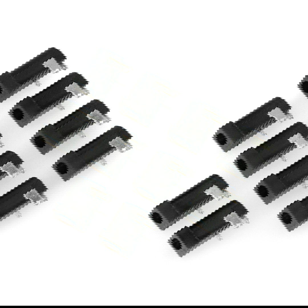 DC 5,5 x 2,1 mm Buchse zum Drucken - horizontal