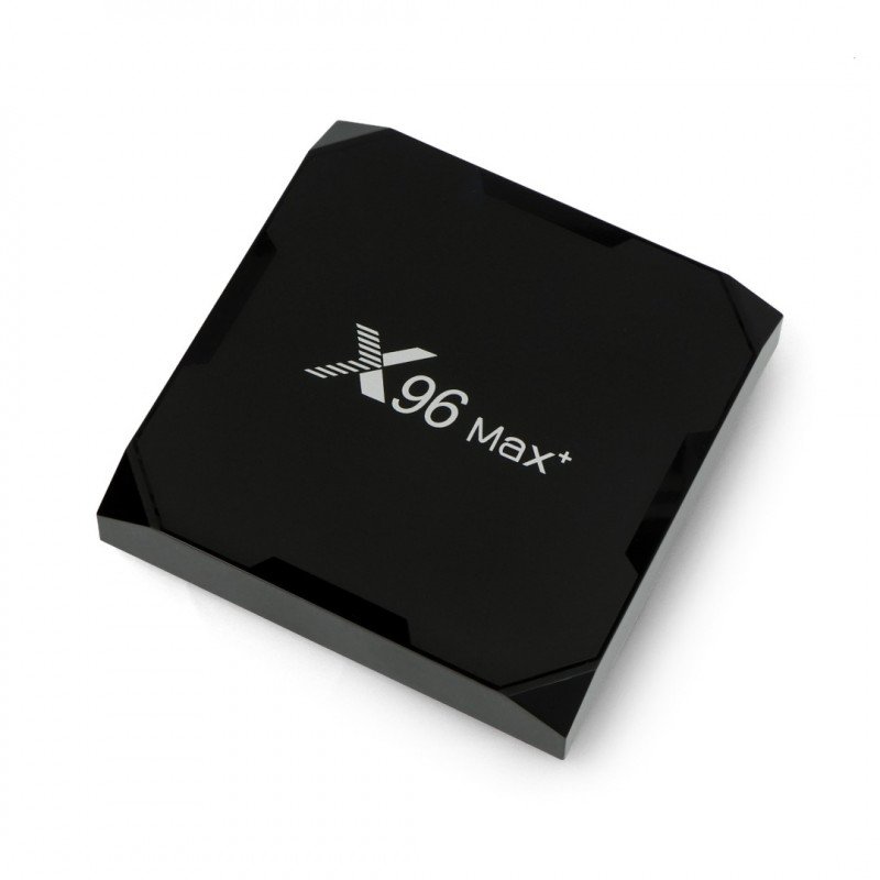X96 Max Android 9 Smart TV-Box S905X2 4 / 64GB - schwarz