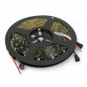 RGB-LED-Streifen WS2812B - digital, adressiert - IP65 30 LED/m, 9W/m, 5V - 5m - schwarz - zdjęcie 1