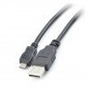 USB A - microUSB - B Kabel 0,6 m - zdjęcie 1
