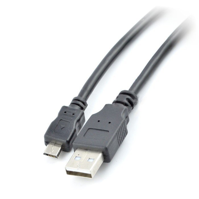 USB A - microUSB - B Kabel 0,6 m