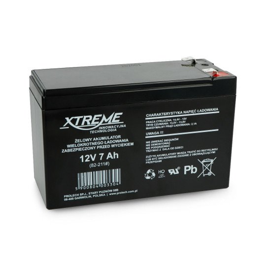 Gelbatterie 12V 7Ah Xtreme