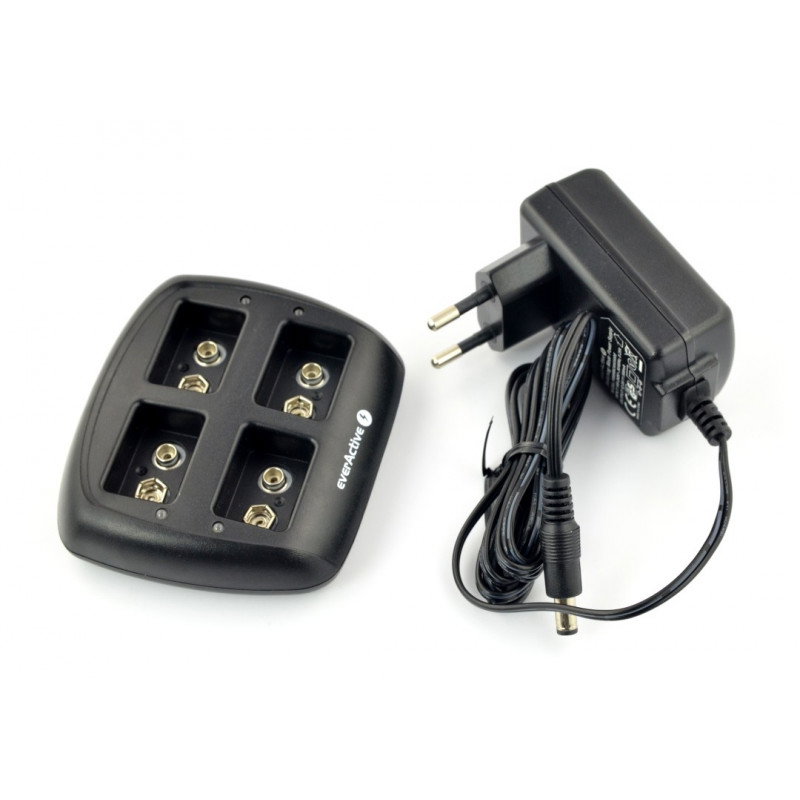 EverActive NC109 - 6F22 Batterieladegerät
