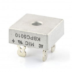 Brückengleichrichter KBPC5010 - 50A / 1000V mit Anschlüssen