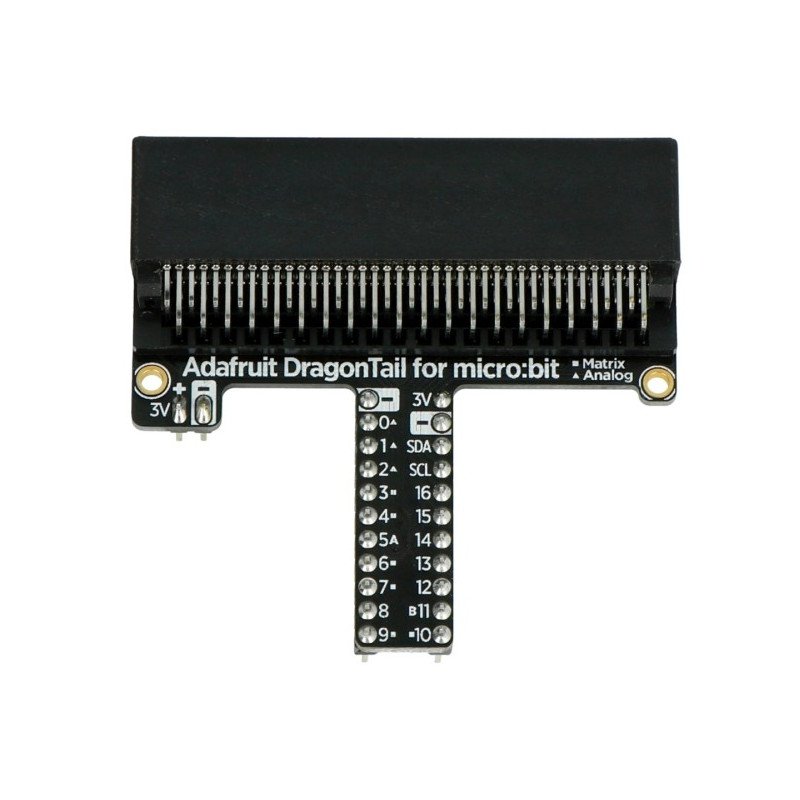 Adafruit-Adapter für Micro:Bit-Module mit Anschlüssen für die Kontaktplatte - DragonTail für Micro:Bit
