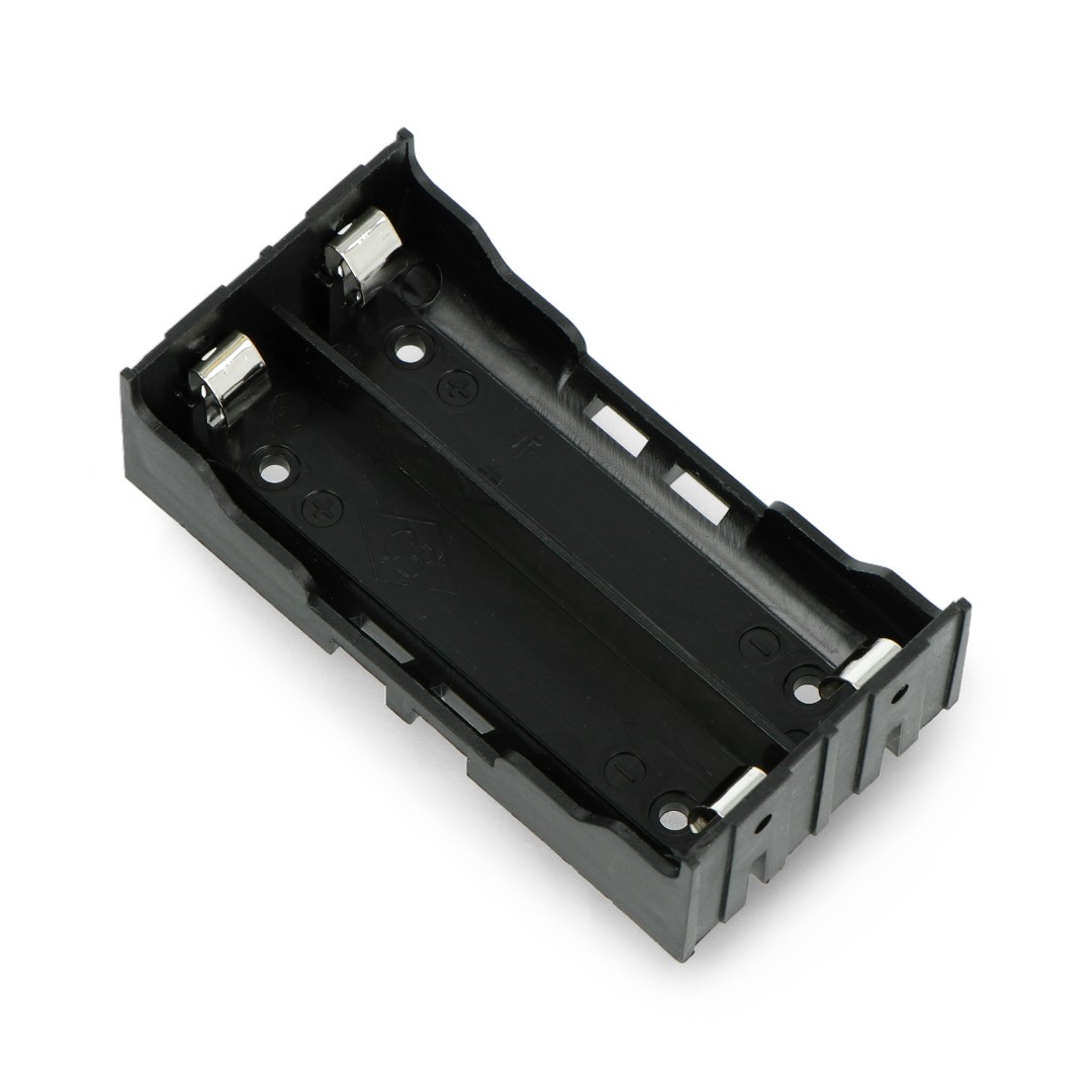 Korb für 2 Batterien Typ 18650 ohne Kabel