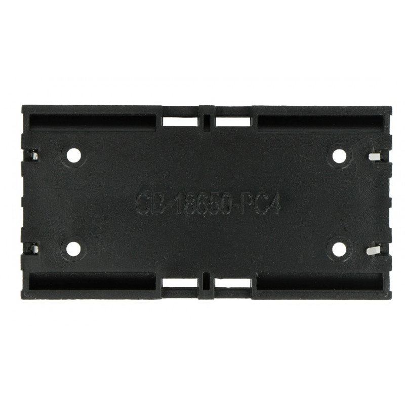 Korb für 2 Batterien Typ 18650 ohne Kabel