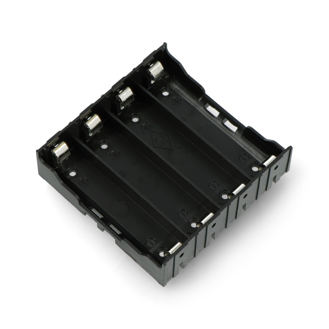 Korb für 4 18650 Batterien ohne Kabel