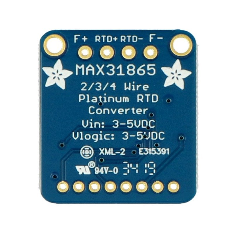 Adafruit MAX31865 - Verstärker für PT100 - SPI-Temperatursonden
