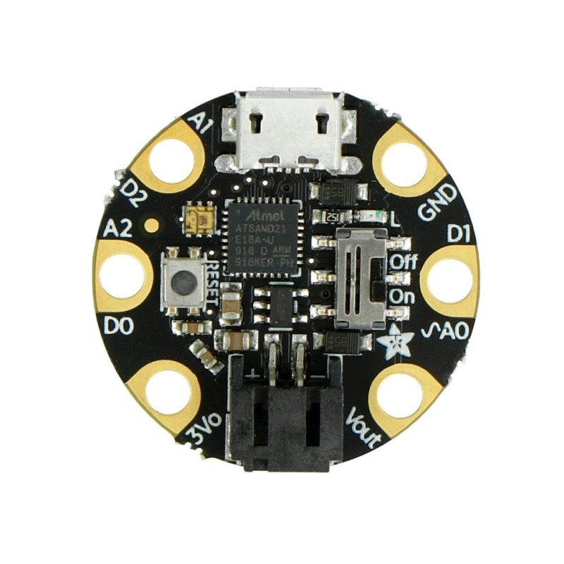 Adafruit GEMMA M0 - Miniaturplattform mit ATSAMD21E18 3,3 V Mikrocontroller