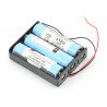 Korb für 3 Batterien Typ 18650 - zdjęcie 2