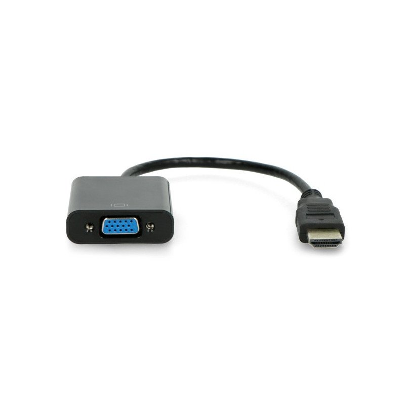 HDMI-zu-VGA-Konverter + HD31A-Audio mit einem Kabel