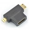 HDMI-Adapter - miniHDMI / microHDMI - zdjęcie 1