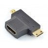 HDMI-Adapter - miniHDMI / microHDMI - zdjęcie 2