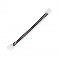 Stecker für LED-Streifen 10 mm 4-polig - mit Draht