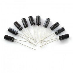 Elektrolytkondensator 330uF / 25V 10x12mm 105C THT - 10St.