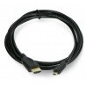 Lanberg microHDMI - HDMI-Kabel - 1,8 m - zdjęcie 2