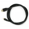 Lanberg microHDMI - HDMI-Kabel - 1,8 m - zdjęcie 3