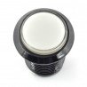 Arcade Push Button 3,3 cm - schwarz mit weißer Hintergrundbeleuchtung - zdjęcie 1