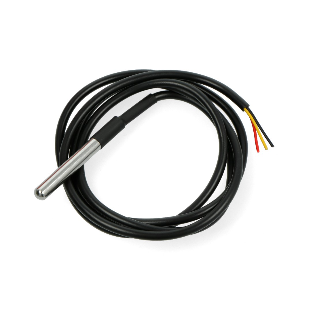 Wasserdichte Sonde mit DS18B20 Temperatursensor - 1m