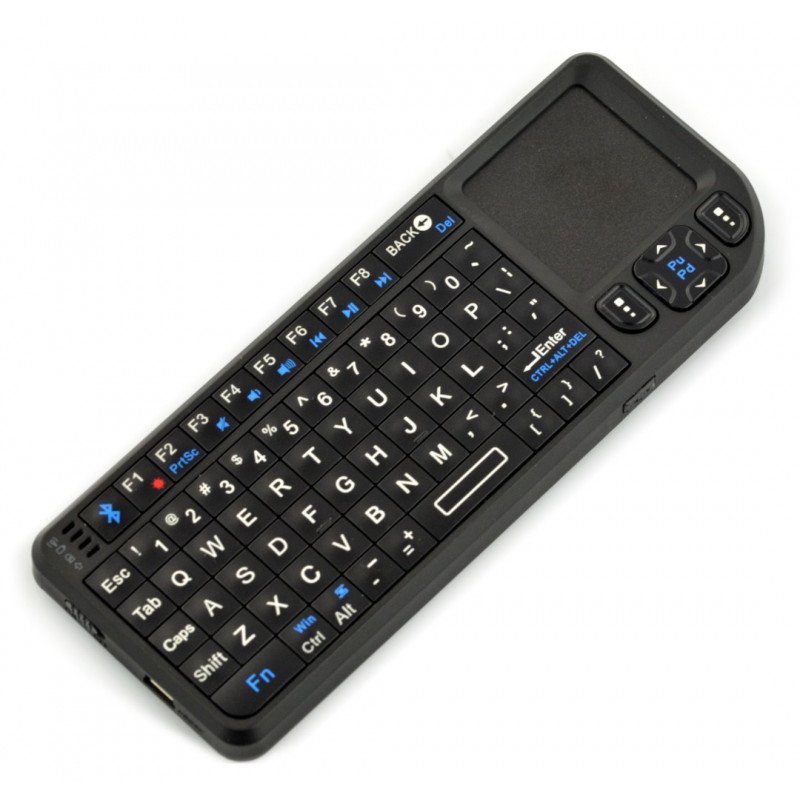 Kabellose Ultra Mini-Tastatur - Tastatur + Touchpad + Anzeige - Bluetooth