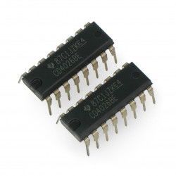 Logic CD4026 - Digitalzähler, 7-Segment-THT-Decoder