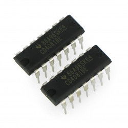 Logikschaltung CD4081BE - 4xAND - 2St.