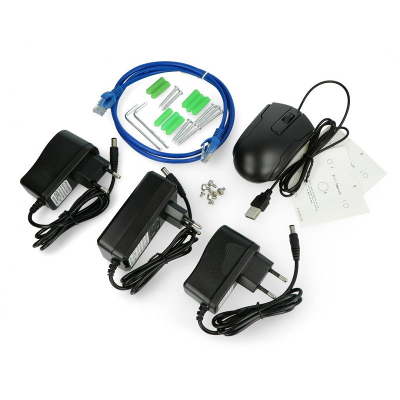 WLAN-Überwachungsset - Rekorder + 2x Kamera - Zamel ZMB-01