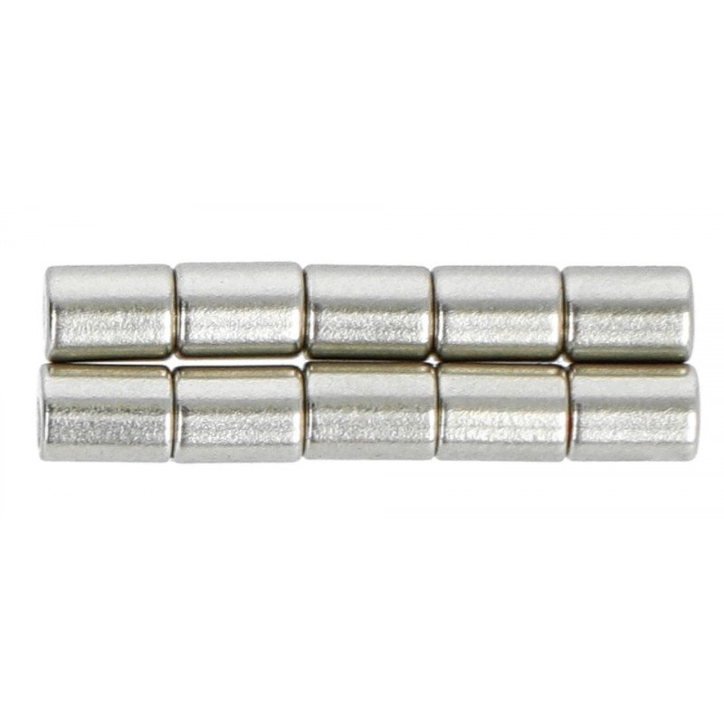 Runder Neodym-Magnet N35 / Ni - 3x4mm